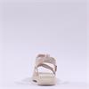 Tamaris Folla Double Velcro Strap Sandal - Light Gold